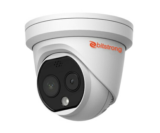 ビットストロング 測温用サーモグラフィー　監視カメラ式タレット型　焦点距離3mm 1台 DS-2TD1217B-3/PA