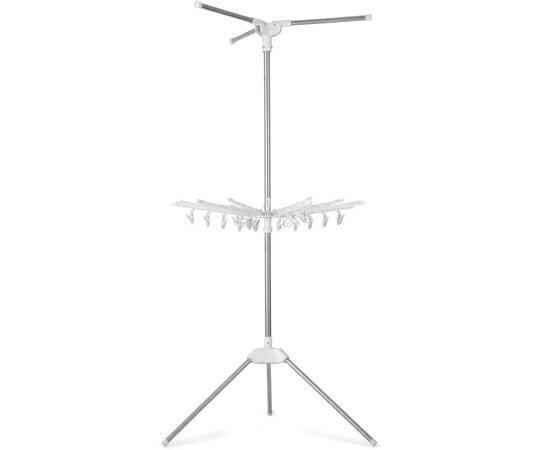 アイリスオーヤマ ハンガーバー付き パラソル物干し HP-170(ホワイト)