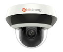 ビットストロング 防水・防塵・耐衝撃 2MP 4倍光学ズーム PTZ ネットワーク防犯カメラ ドーム型(2.8~12mm) 1台 DS-2DE2A204IW-DE3(2.8~12mm)