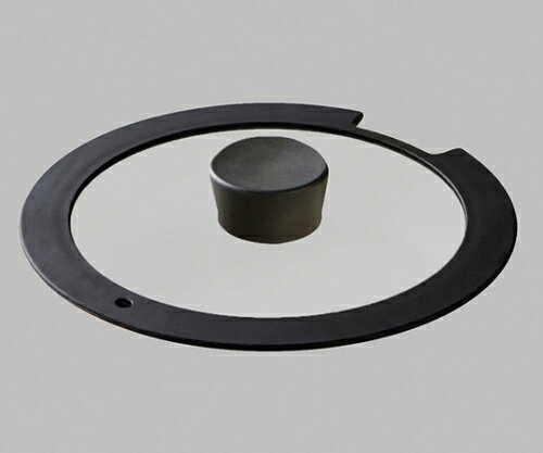 アイリスオーヤマ ダイヤモンドコートパンIH用ガラス蓋 H-IS-GL20(20CM)ブラック