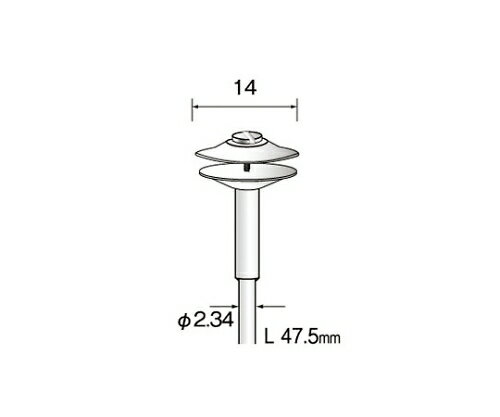 ミニター マンドレール　Φ14mm　（5個） 1パック(5個入) PA1021