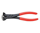 KNIPEX エンドカッティングニッパー(パッケージ入) 1本 6801-160