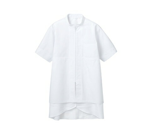 住商モンブラン ブルゾン 男女兼用 半袖 白 1枚 8-722 S