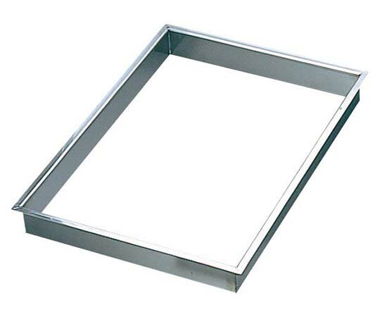 江部松商事 EBM 18-8 角 セルクル ツバ付 6枚取天板用 40H　(1枚入り) 1個 7272800