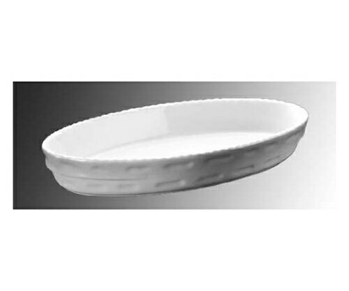 ロイヤル ロイヤル スタッキング小判 グラタン皿 240 38cm ホワイト 1個 2117700