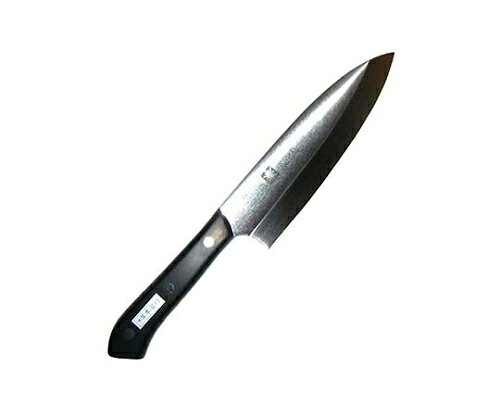 ●錆の原因となるカーボンの量を従来鋼の半分に抑え耐蝕性を向上し靭性が増し、しかも研ぎやすくなりました。●ハンドル部は耐久性に優れたポリアセタール樹脂を使っているため長期間過酷な条件で使用しても劣しません。●片刃●外寸（mm）：285●重量：260g●板厚厚み：背：4.8●材質1：ステンレス刃物鋼●材質2：ポリアセタール樹脂●刃渡り：16.5cm