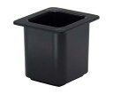 CAMBRO(キャンブロ) キャンブロ コールドフェストフードパン 1/6-15cm 66CFB(110)黒 1個 4133000