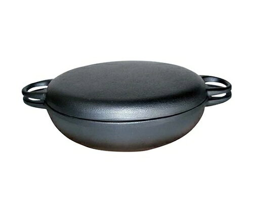 ●「煮る・焼く・炊く・蒸す・揚げる」5役の南部万能鍋●内寸1：φ185●内寸2：深さ／48●重量：2.4kg●容量：1.0L●板厚厚み：3.5●材質1：鉄
