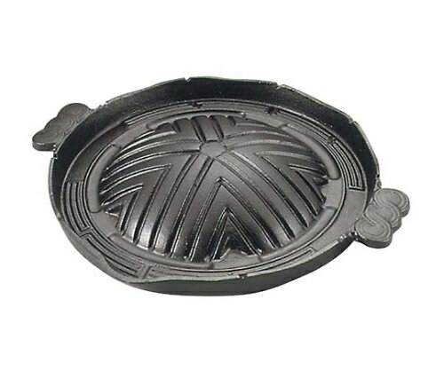 アサヒ ジンギスカン鍋 H-304-20 27cm 鉄製 1個 6281600