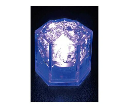 光る氷 ライトキューブ 光る氷 ライトキューブ・クリスタル(24入)ブルー 1組(24個入) 8391330