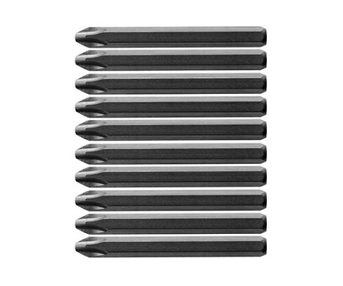 アネックスツール インパクトドライバー用(+)ビット　10本 1セット(10本入) AK-21-3X80