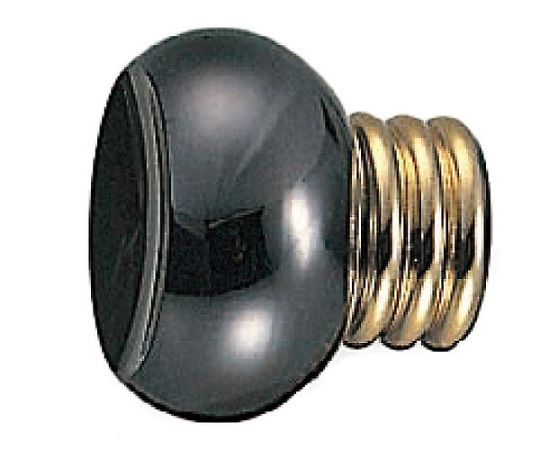 シロクマ ミラージュツマミ　ブラック/純金 1個 KB-61