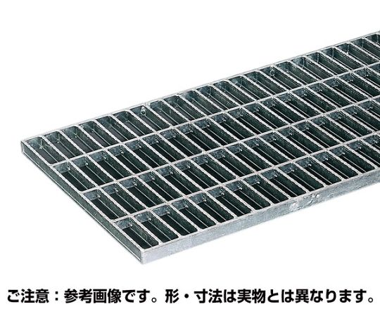 奥岡製作所 溝蓋グレーチング 並目ノンスリップタイプ 側溝用 2t以下 150×995×25mm 1枚 OKGX-3 15-25