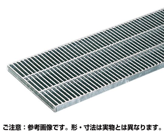奥岡製作所 溝蓋グレーチング 細目ノンスリップタイプ 側溝用 25t以下 250×995×25mm 1枚 OKGX-P5 25-25