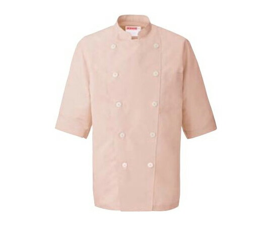 KAZEN 兼用コックシャツ　ピンク　M 1枚 421-73 M