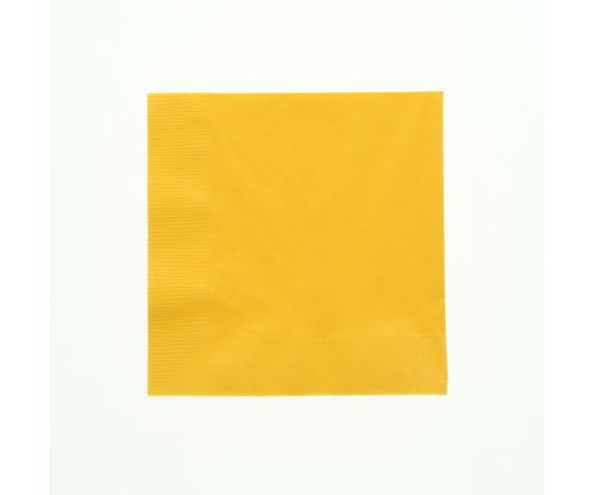 オリエンタル紙業 カラー2PLYナプキン レモン 約25cm 50枚 1パック(50枚入) 004710244