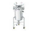 日東金属工業 フランジオープン加圧容器 脚付 加圧ユニット 200L 1個 PCN-O-L-200-UT