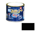 アサヒペン 水性スーパーコート 1/5L (黒) 1個