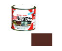 アサヒペン 油性多用途カラー 1/5L (チョコレート) 1個