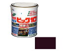 アサヒペン 水性ビッグ10多用途 1.6L (チョコレート色) 1個