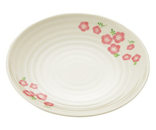 エンテック 丸皿(大) 桃花(ももか) 1個 MK-12