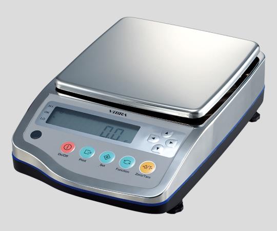 新光電子（ViBRA） 防塵・防水高精度電子天びん　6200g　最小0.01g（IP65規格適合）　JCSS校正付 1式 C..