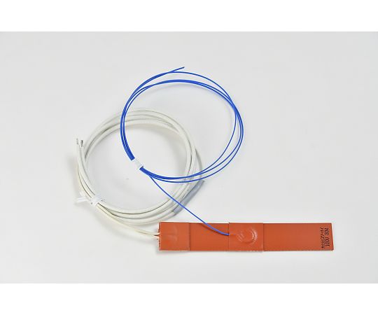 ThreeHigh 【シロキサン対策品】シリコンラバーヒーター 【熱電対1m、リード線延長1m】 100V 30W 25mm×150mm 1枚 SR100-30-25-150-K1-B