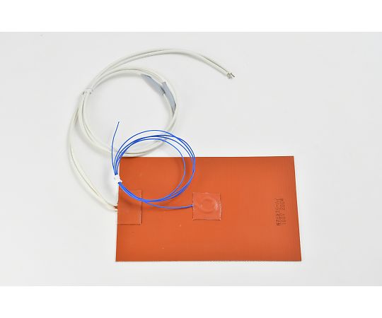 ThreeHigh 【シロキサン対策品】シリコンラバーヒーター　【熱電対5m、リード線延長5m】　100V　200W　125mm×200mm 1枚 SR100-200-125-200-K5-B