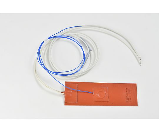 ThreeHigh 【シロキサン対策品】シリコンラバーヒーター　【両面テープ付き、熱電対3m、リード線延長3m】　100V　60W　50mm×150mm 1枚 SR100-60-50-150-P-K3-B