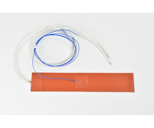 ThreeHigh 【シロキサン対策品】シリコンラバーヒーター　【両面テープ付き、熱電対3m、リード線延長3m】　100V　100W　50mm×250mm 1枚 SR100-100-50-250-P-K3-B