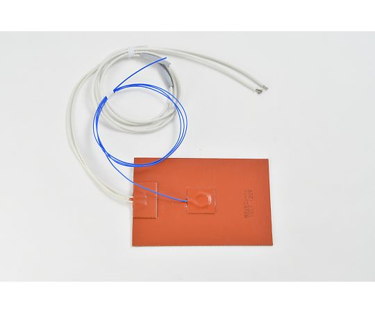 ThreeHigh 【シロキサン対策品】シリコンラバーヒーター　【両面テープ付き、熱電対3m、リード線延長3m】　100V　120W　100mm×150mm 1枚 SR100-120-100-150-P-K3-B