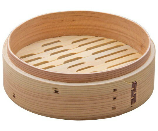 森田金網篩製作所 杉中華セイロ身 外寸210×70mm 段付 1個 017359021