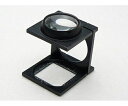 クリアー光学 縞見ルーペ リネンテスター 1mm目盛付 6倍 28mm 1個 I-CW6N