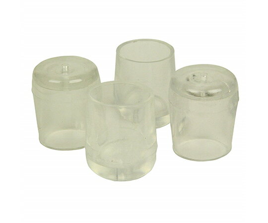 ツチノ クリアー　パイプ脚キャップ　31mm 1パック 51-137