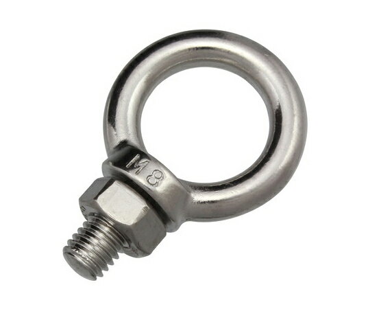 ハイロジック ステンレス　アイボルト　ナット付　8mm 1個 11266