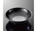国際化工 27cm丸盛鉢 黒 1個 D 265-B(3)