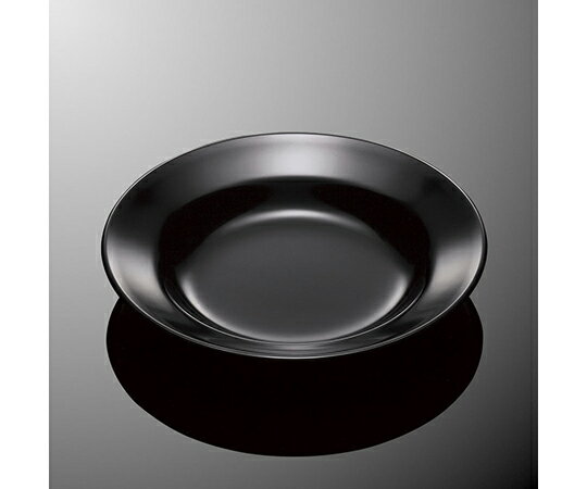 国際化工 8吋スープ皿 黒 1個 E 9-B