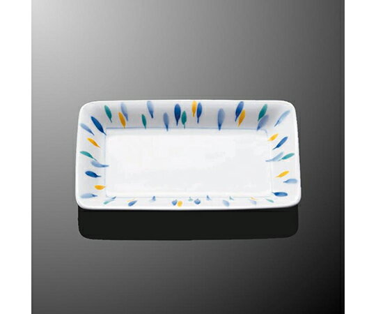 国際化工 長角皿 小 色しずく 1個 T 89-ISZ