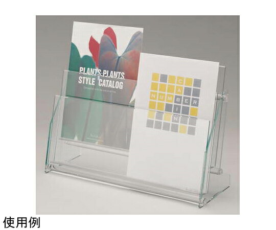 ●製品寸法　幅（W）：445●製品寸法　高さ（H）：291●製品質量：1500●W445×D148×H291mm・1.5kg●再生アクリル樹脂製●コード番号：21988