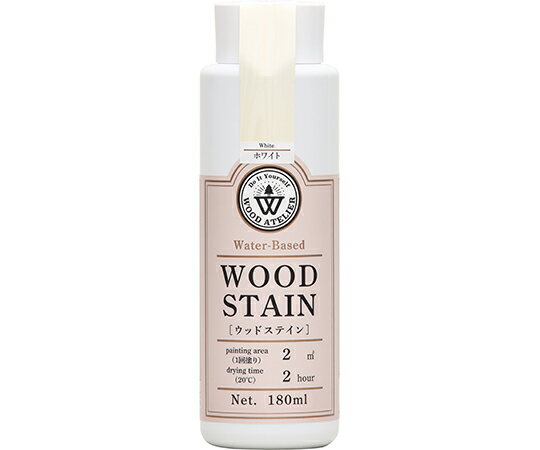 和信ペイント Wood Atelier ウッドステイン WS-01 ホワイト 180mL 1個 #800651