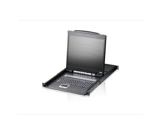 ATENジャパン 19インチLCD　16ポート一体型KVMドロワー　ショートレール 1式 CL1316NJJS