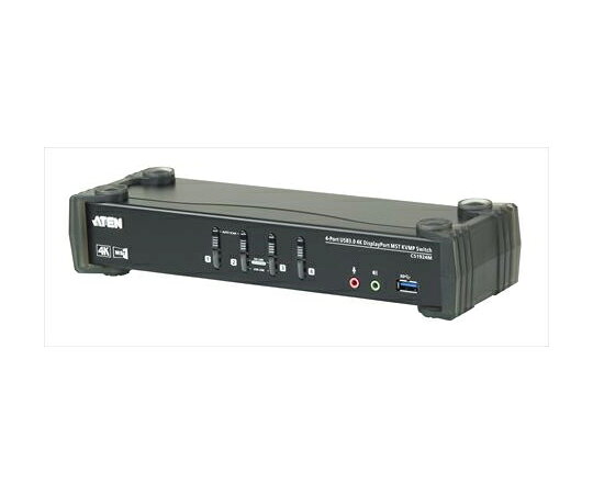 ATENジャパン USB3.0ハブDCI　4K　4ポートUSB　DP　MST　KVMPスイッチ 1式 CS1924M