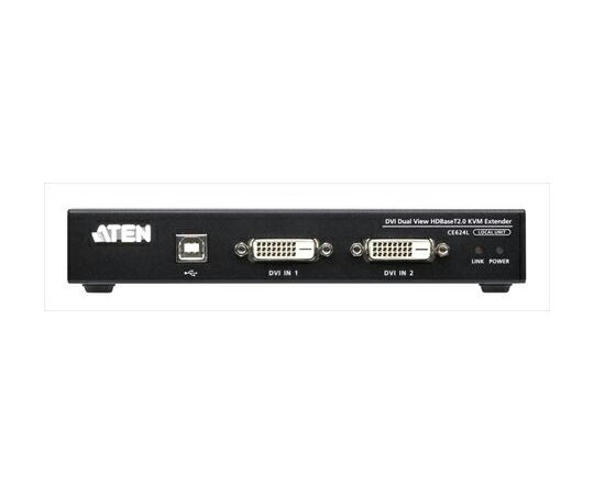 ATENジャパン USB　DVIデュアルディスプレイ　HDBT　2.0KVMエクステンダー 1式 CE624