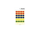 エーワン(A-ONE) カラーラベル 15mm 丸 アソート 1パック(11シート入) 7034(3)