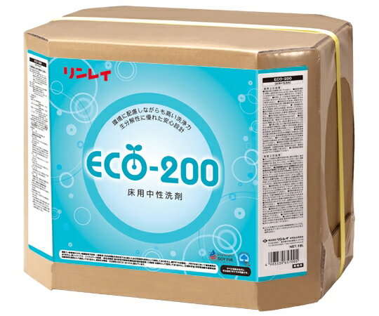リンレイ ECO-200　中性洗剤 1箱 709136