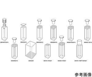 Starna Scientific 色素レーザー石英セル 密閉性PTFEストッパー付き 光路長:10mm 0.175mL 1個 300/28.05/Q/10