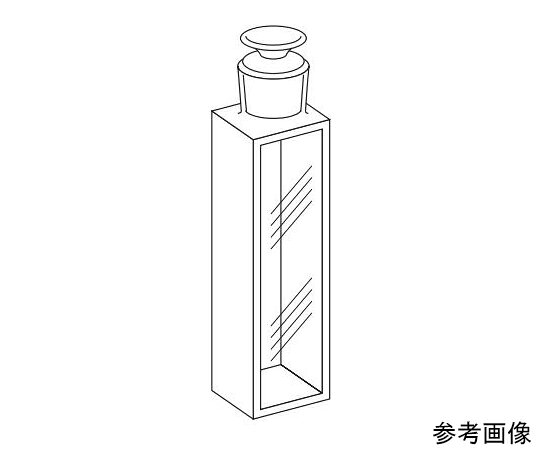 ●外寸（mm）：OL／22.5、OW／12.5、H／52.0●内寸（mm）：IL／20.0、IW／10.0●容積（mL）：7.000●素材：合成石英　※素材により透過率が異なります。