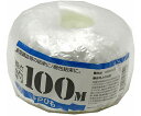 紺屋商事 PP玉巻ひも 100m 白 1巻 00720010