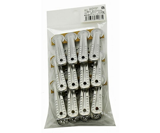 紺屋商事 新アルミピンチ　モダン　大12P 1パック(12個入) 00250000