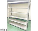 明興関包スチール 中量ボルトレスラック 単体 H2400×W1200×D450mm 天地6段単体 1組 MN30-8445-6